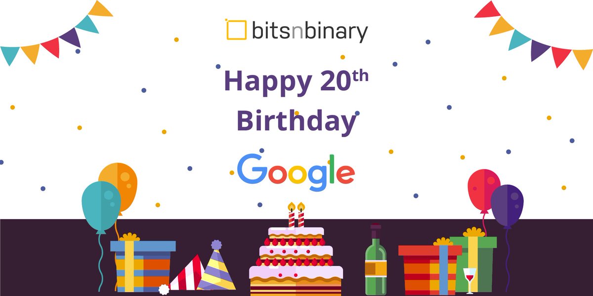 bitsnbinary's tweet image. I am hungry, what should I eat? Yes, You have answered this. Starting from weather to traffic to directions you have taken care of everything. For us Search = Google! Happy Birthday Google! Keep guiding us. #google #googlebirthday #google20thbirthday