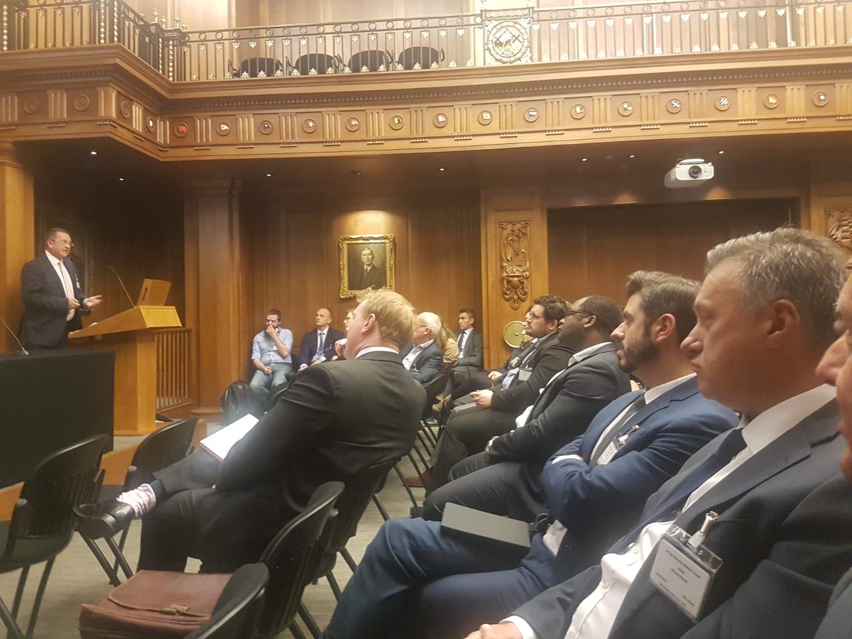 CloudCoCoPlc's tweet photo. On Mon 24 Sept @InTechForums, Graham Collinson, COO @cloudcoco123 spoke in front of 50 attendees around "Security Matters" within the cloud #cybersecurity #ONDMarc and #ManangedPrintsolutions and the proactive steps companies can take to combat the latest threats @LloydsofLondon https://t.co/f8xHiZKjgF