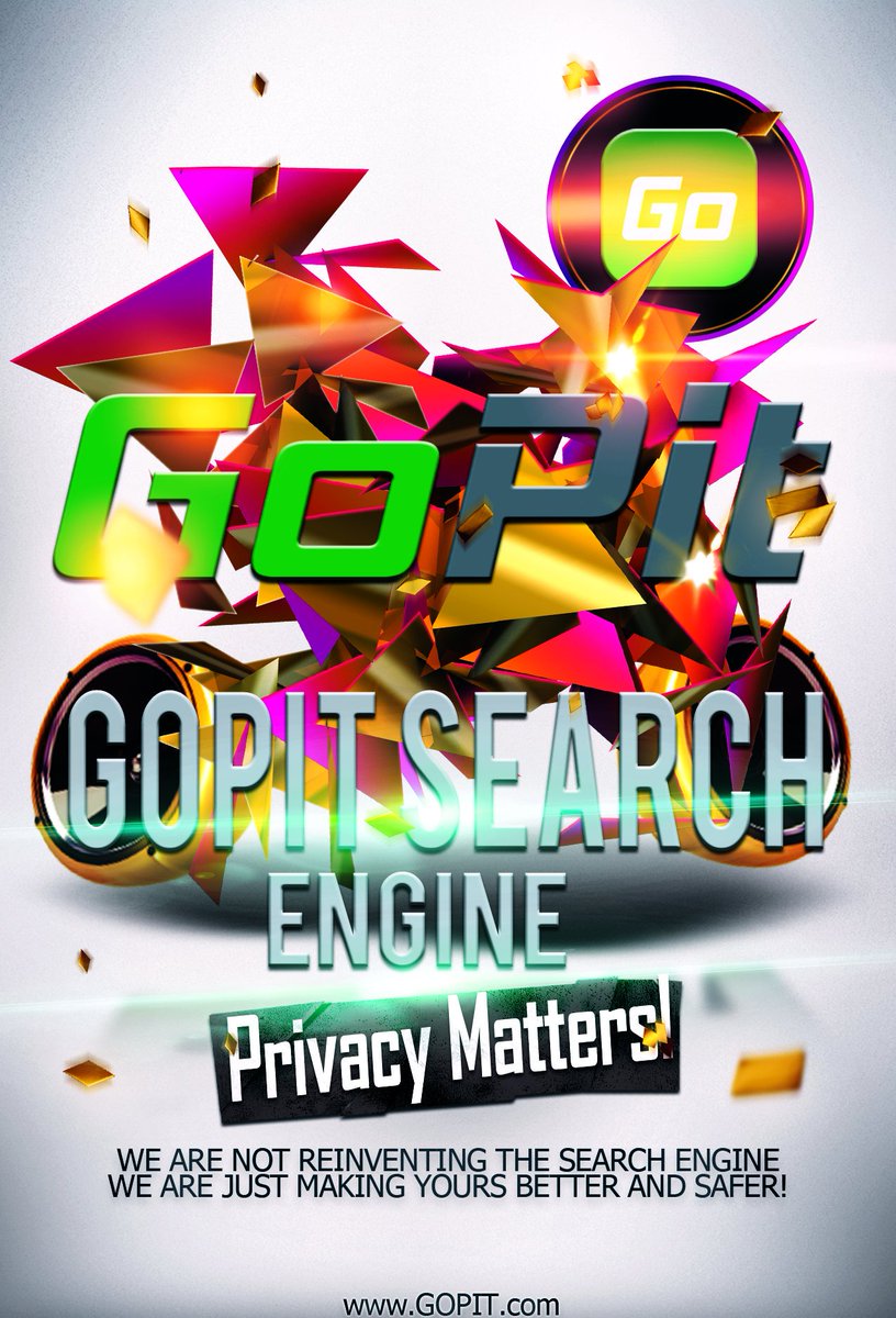 GoPit_Search's tweet image. Your Searches Are Private! We Are Not Reinventing The Search Engine... We Are Just Making Yours Safer And Better!

Gopit.com

#SearchEngine #GoPit #Privacy