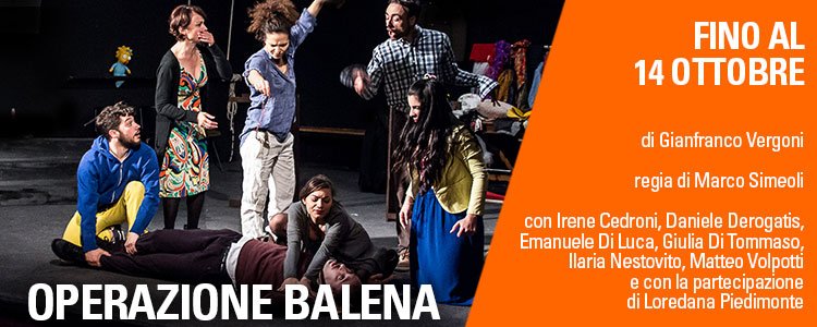La stagione teatrale del <a href="/TeatroServi/">Teatro de' Servi</a> si apre il 28 settembre con Operazione balena, in scena fino al 14 ottobre 🎭
#teatro
➡️ goo.gl/ijUyNk