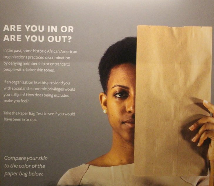 mChangemaker's tweet photo. 154) 'Brown Paper Bag test used to measure skin tone. Darker than bag colour considered too dark or undesirable'.
Makes one wonder now?
@ILoveLakme @LakmeFashionWk @HUL_News @ByBlacks @southasian_ @HomegrownIn @disbcampaign @chikaokoro825 @deepicam @GraziaIndia #ColourMeRight https://t.co/bbBVURvrpZ