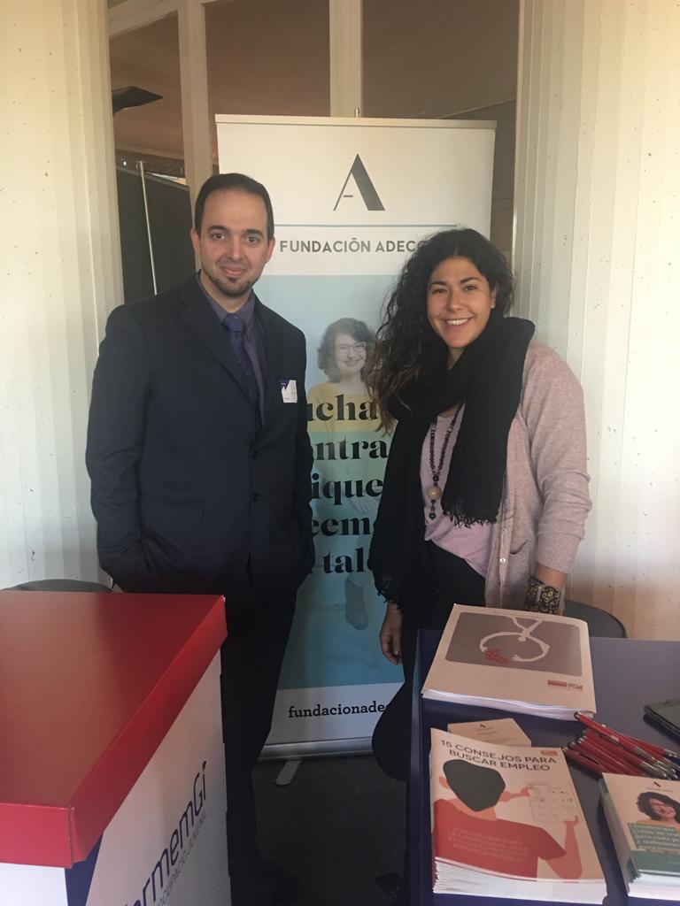 David_FA_Girona's tweet photo. A la 1a edició del #FormemGi donant costat als joves que busquen feina. No t'ho perdis! @fund_adecco @girona_cat @cambragirona https://t.co/GM8siBFoVq