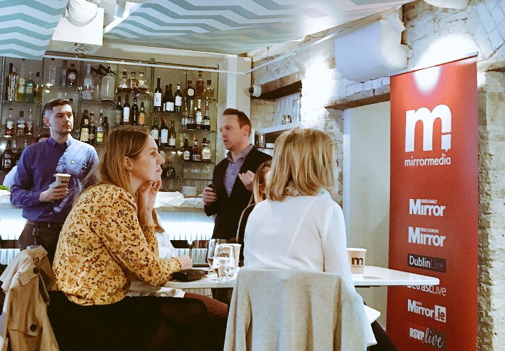Reach_Ireland's tweet image. Meet Mark &amp;amp; Mark...our very own @mrmarkwhyte &amp;amp; Mark Corrigan from @Packed_HouseIRE talking all things #NativeContent at this morning’s @iabireland #NativeBreakfast.
