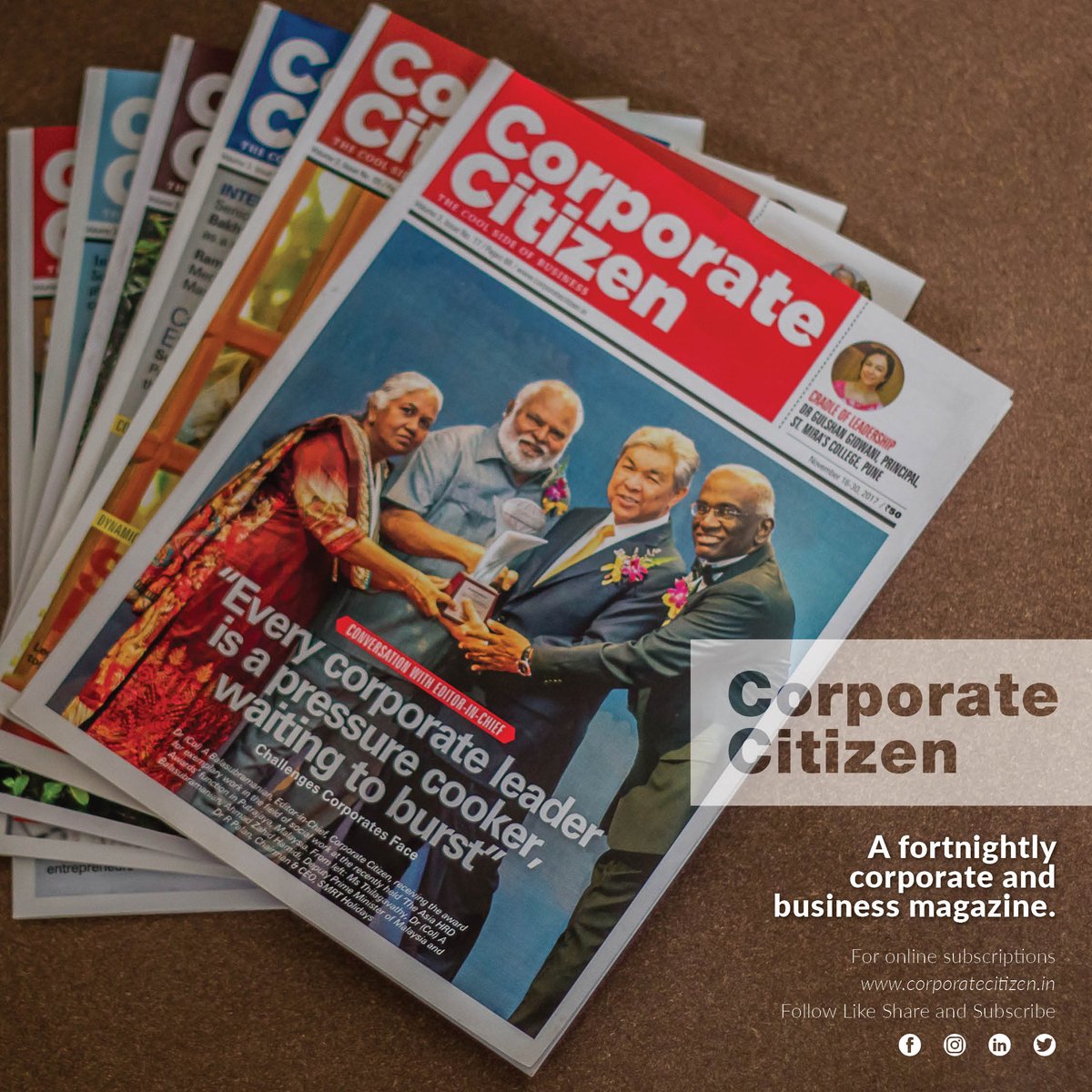 #throwback #ThursdayThoughts #CorporateCitizen 

A ThrowBack from our Archives.

corporatecitizen.in/v2-issue8/corp…