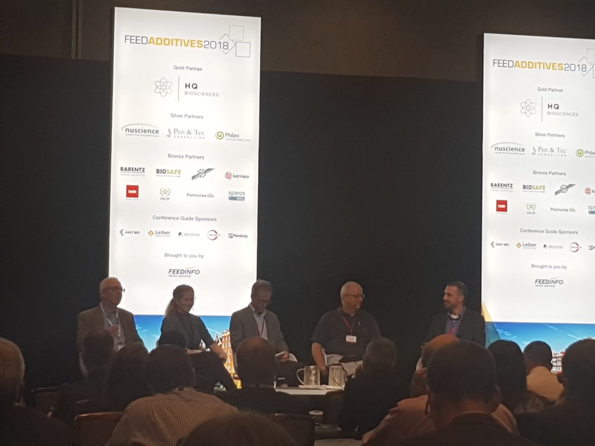 DevenishNutri's tweet photo. Day 2 at #FeedAdd18 with Tom Hughes from @MoyPark on the panel discussing the needs and challenges from the compound feed industry @FeedAddGlobal https://t.co/PpdVWZ8pAf