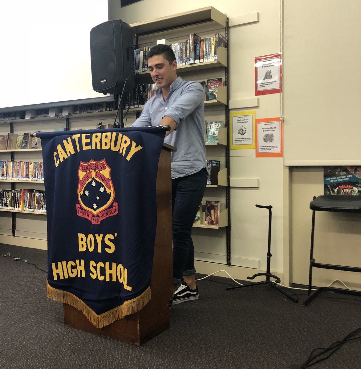 canterbury_ps's tweet photo. Wonderful to see our ex students successful in their endeavours. @CanterburyBoys #year12graduation https://t.co/EVTsd75Iyv