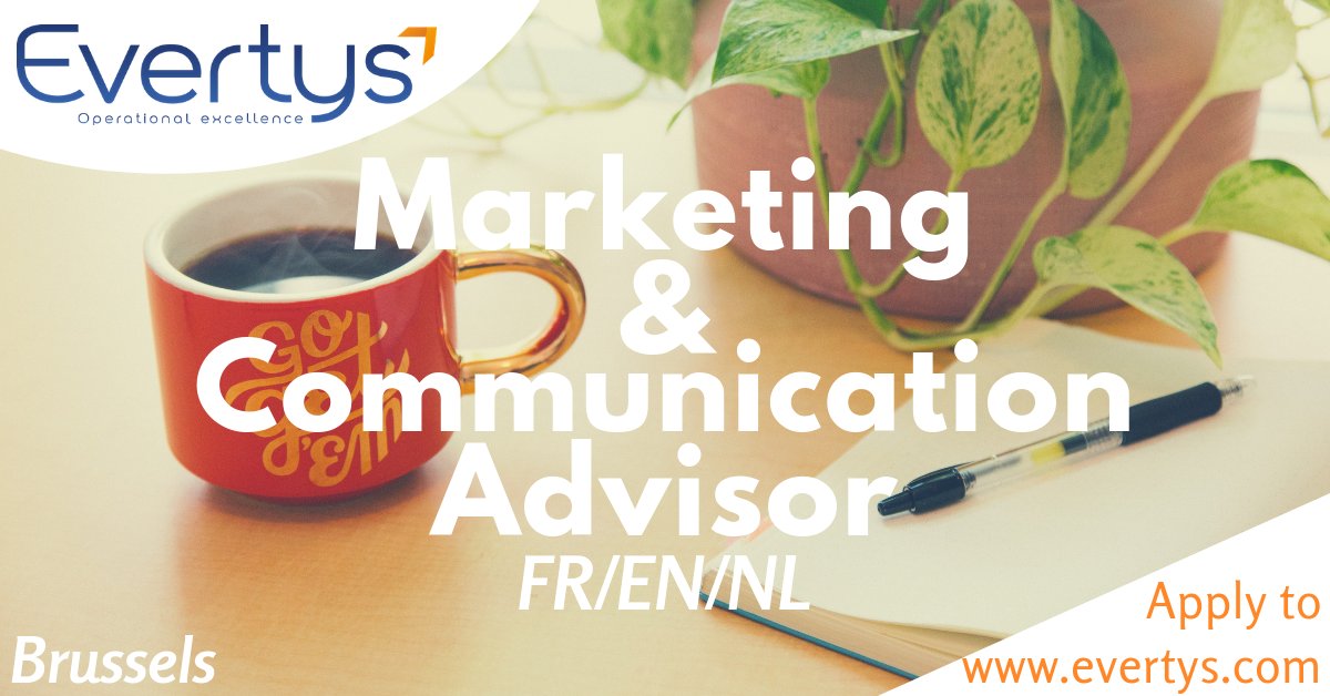 Evertys's tweet image. 📌New stimulating opportunity - Marketing and Communication Advisor - Your mission is to develop the visibility of the company ! Look at the job descriptions👉 bit.ly/2OQeocw contact us 📧hr@evertys.com #communication #marketing #job #opportunity #development #Management