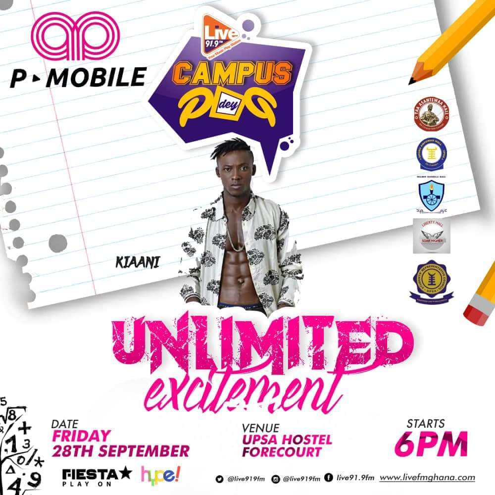 JLagogo's tweet photo. Tomorrow the young King 👑 @kiaani_gh about to mashup and ginger his fans on UPSA campus #koprisrecordsent #kiaani #adiruler #kiaani2daworld https://t.co/A9de6on43d