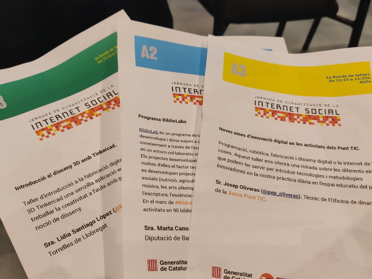 espaitecnologic's tweet photo. Jornada del Internet Social amb una bateria d propostes engrescadora q ens ajudarà a reinventar la nostra proposta d treball amb infància desde la perspectiva #educacio360 escola entorn i familia #jdis #jdis2018 @casalinfants #creativekids #ravalkids @teixint @AMPADrassanes https://t.co/58b8CPJbDz