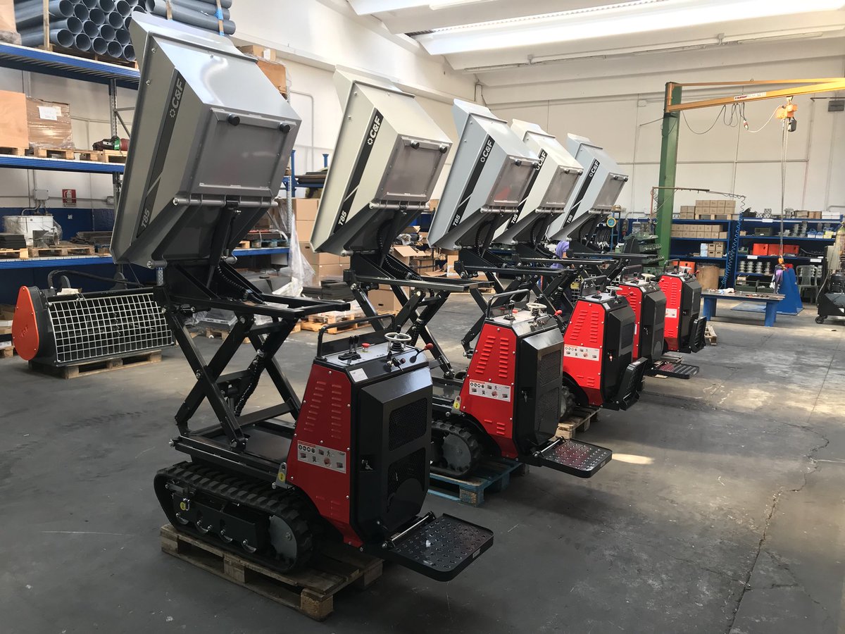 cf_equipments's tweet photo. some new T85 High-Tip ready to go to UK #minidumper #cfminidumper https://t.co/r7WATVYeMj