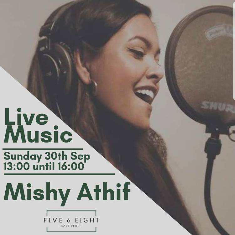 Thrilled to be invited to sing at the wonderful  Five 6 Eight Bar in East Perth this Sunday 🖤✨ Drop by for a nice chilled out Sunday session (1-4pm) at this gorgeous little gem! See ya there. x