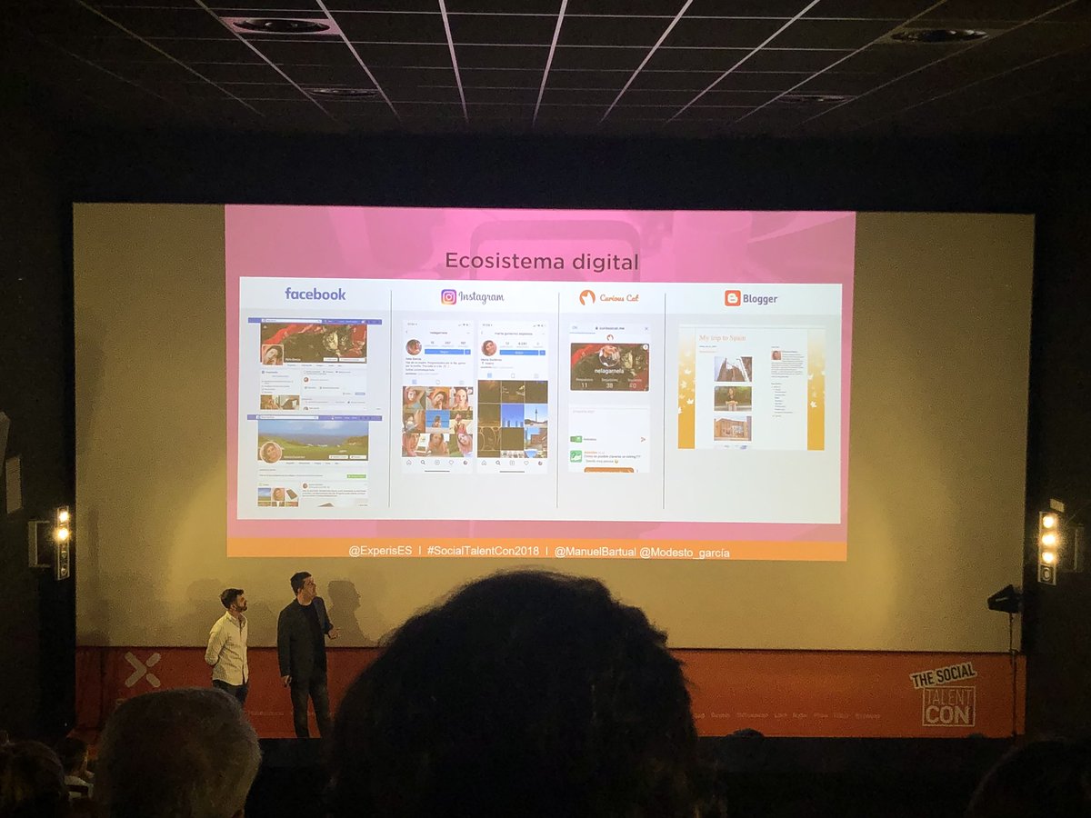 AllforoneCons's tweet photo. Aprendiendo a crecer en #RRSS en el #SocialTalentCon2018 con @modesto_garcia y @ManuelBartual https://t.co/gNG0ou3yLt