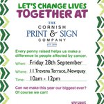 Photo by The Cornish Print & Sign Company (@cornishprint)