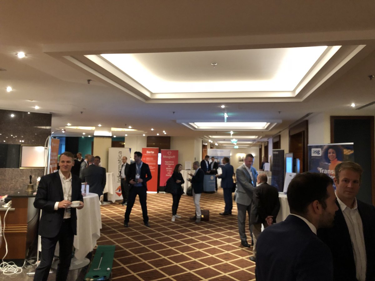 wrushlee's tweet photo. #CIOmunich off to a great start! Infamous @ScottShuster will be leading us through a day of insight and shared learning from the InfoTech #IT leaders of #Munich area’s great enterprises. Organized by @CIOsynergy and supported by @Informatica @Celonis @StefaniniGlobal  + many more https://t.co/96MYAp9412
