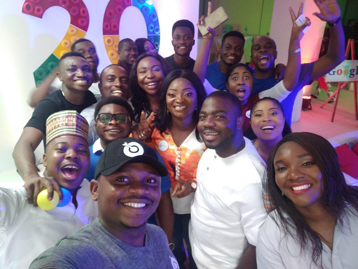 AdewaleYusuf_'s tweet photo. From #GoogleAt20 party.
@aniediudo @MuyoSan @Penzaarville @OloriSupergal @victor_ekwealor @BellaRoseO https://t.co/EtKJP6f6rK