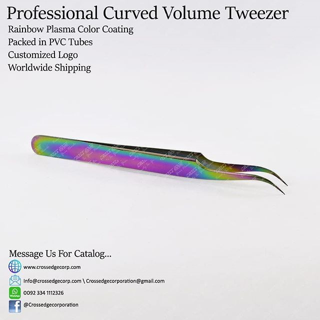 Volume_Tweezers's tweet photo. Professional Curved Volume Tweezers
For Catalogue with prices WhatsApp Us :+923341112326
#crossedgecorporation
#torontolashes #torontolashbar #beyondbeauty #bestlashestoronto #torontolashextensions #beyondbeautysalon #volumelashes #3dvolume #torontolash… https://t.co/l0M4baH4Et https://t.co/OO386QP5MI