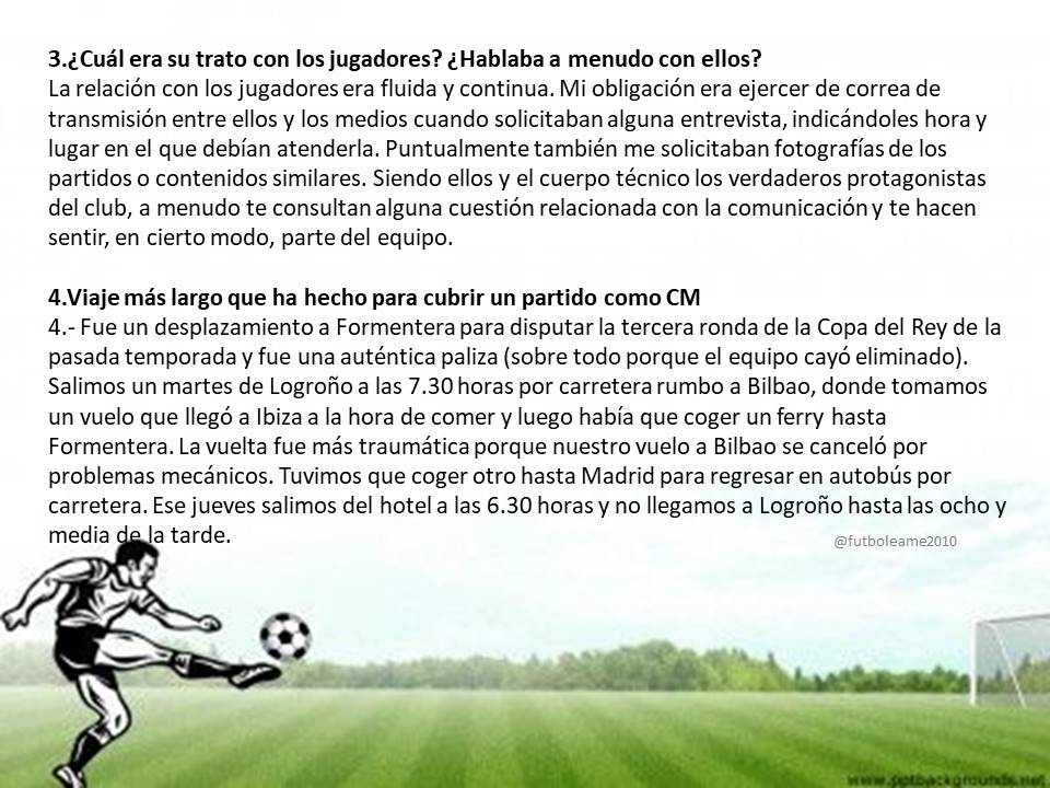 futboleame2010's tweet photo. ¿Alguna vez te has preguntado cómo es el día a día de un responsable de comunicación?

@DaniOrtiz1982, antiguo CM de la @UDLogrones nos cuenta como fue su experiencia 

#UdLog https://t.co/xHyR5nQJkW
