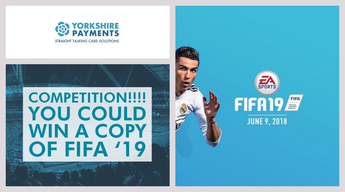 YorkshirePay's tweet photo. COMPETITION TIME!! @YorkshirePay are sponsors of @htafcdotcom  
To celebrate their second season in the #premierleague and being featured in the new #FIFA19 , we are giving away 2 copies of the game. 

To enter, you must like this post and retweet! 

Winner announced Monday! https://t.co/Pu6BMacO6c