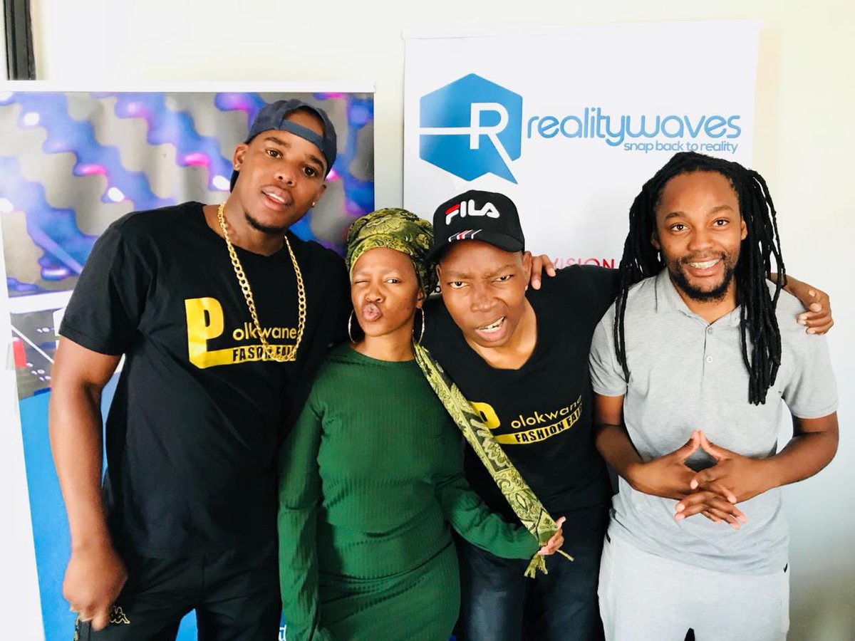 TheBlackStoneSA's tweet photo. We live at reality waves FM #PLKFF #PolokwaneFashionFair https://t.co/68BctFllrP