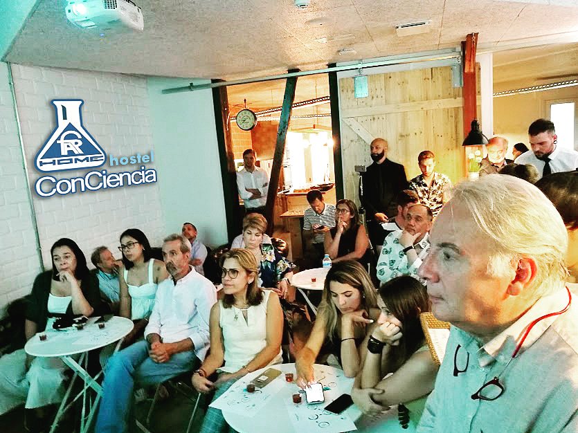 farhomegroup's tweet photo. Happy Thursday everyone, weekend is almost here!! Here is a shot of a Chocolate tasting we had at #hostelconscience an afternoon full of flavour, rum and friends. #farhomephotos #farhomehostels #farhomeatocha #hostelconciencia https://t.co/plbnrHFNVp