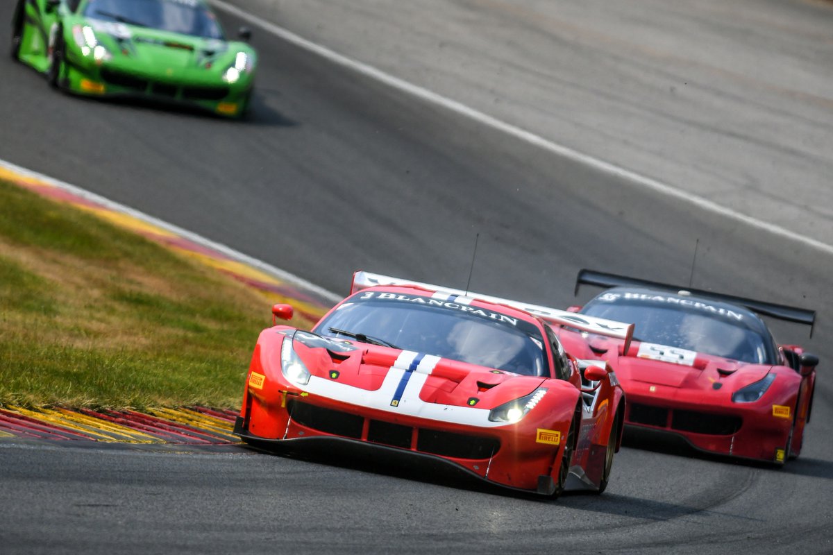 FerrariRaces's tweet image. .@GTSportsclub @Circuitcat_cat the set for the final round of the #Frers-#Earle duel in #IronCup races.ferrari.com/en/competizion…