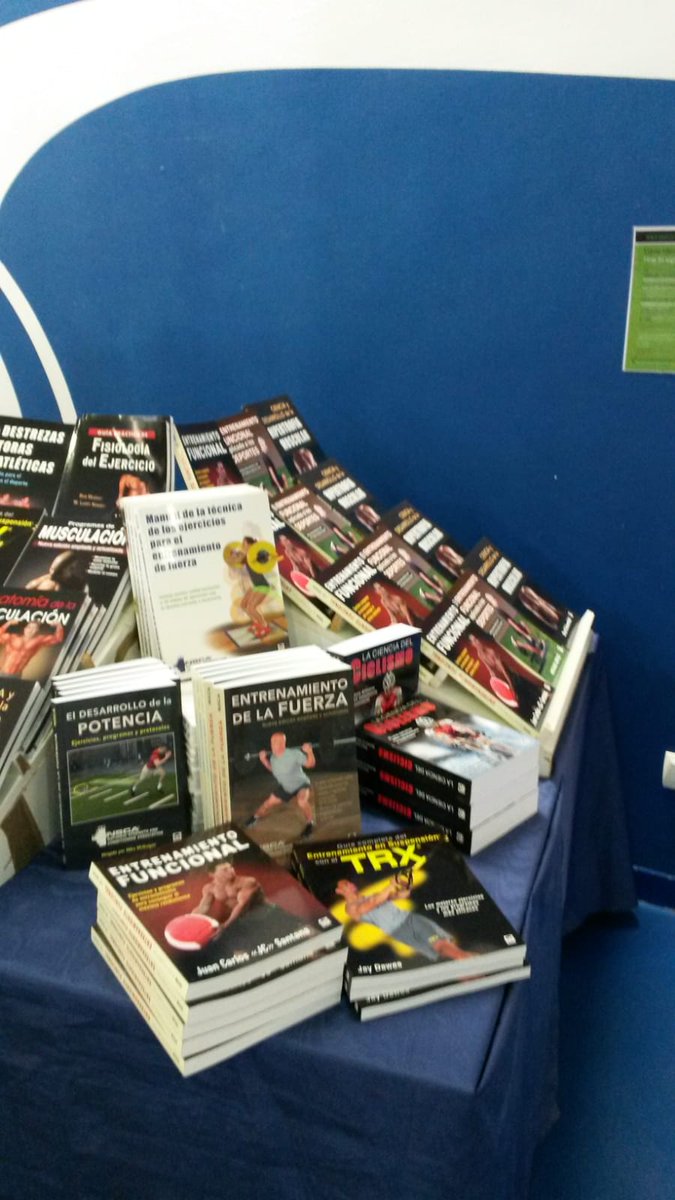 edicionestutor's tweet photo. Últimas novedades de Ediciones Tutor en la #nsca2018 @Nsca2018 También encontrareis un selección de libros de la #nsca en inglés enviados a Madrid para el evento. https://t.co/yrt5GQCFq0 https://t.co/yN0zsGHxb8