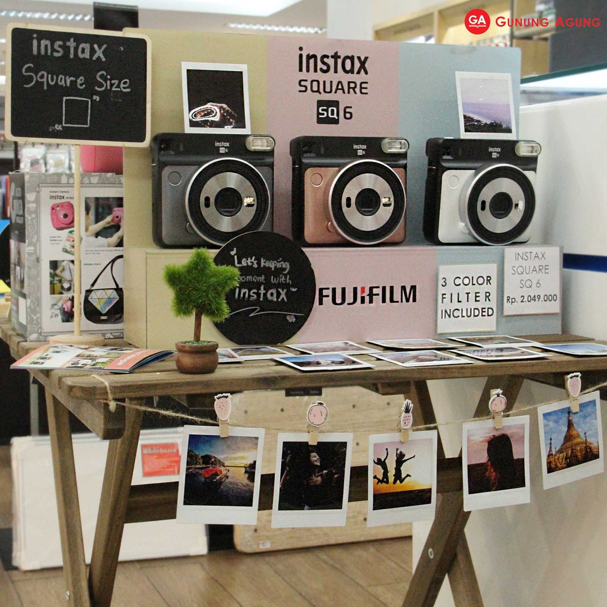Gunung Agung On Twitter Abadikan Momen Spesial Kamu Dengan Instax Sq6 Hadir Dengan 3 Pilihan Warna Stylish Khusus Untukmu Dapatkan Instax Sq6 Hanya Di Gunung Agung Intax Instaxsq6 Fujifilm Camera Minicamera