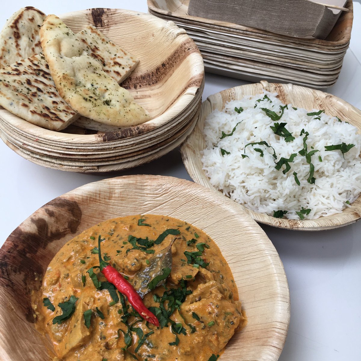 To celebrate #NationalRiceWeek we just wanted to share some of the wonderful photos our caterers have sent us using our #biodegradable #tableware - don't they look great?! @emma_idelica @HariGhotra #ecofriendly #catering #events #weddings #streetfood #parties