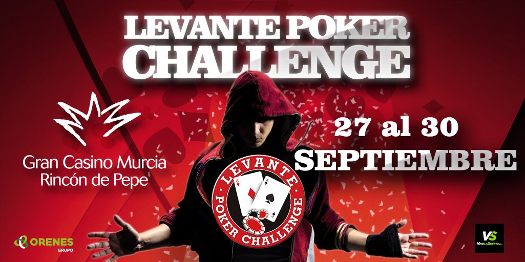 LevantePoker's tweet photo. ❗Y por fin estamos en @CASINOMURCIA para disputar la etapa más esperada después del verano❗El #Otoño trae el #LevantePoker a #Murcia esta tarde en su Día 1A a las 18:00h. 😎🙌¿Te vienes? 😜 https://t.co/aIYQKSOPqd