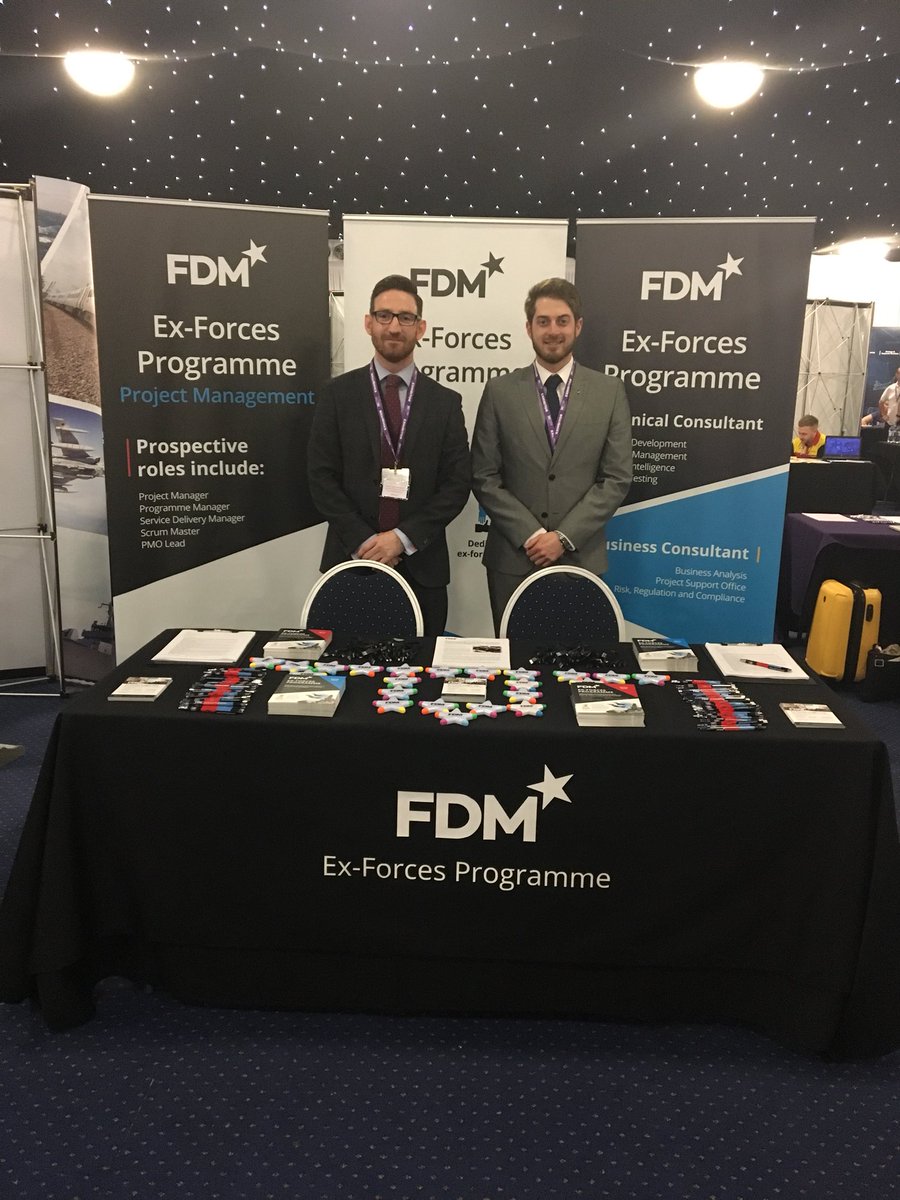 AlexWells248's tweet photo. @FDMGroup are now at the @CTPinfo #employment fair in #Leeds. Come and join us at stand 49 to learn more on our #exforces programme. 
Alex.wells@fdmgroup.com https://t.co/D0OxlSYbyi