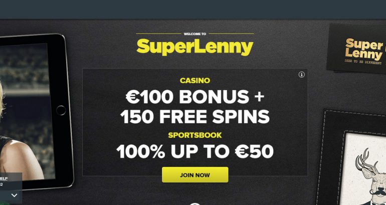 Did you heard about SuperLenny Casino? Please register new player account and receive 150 free spins and Welcome Bonus up to €100. bit.ly/2xGagVX