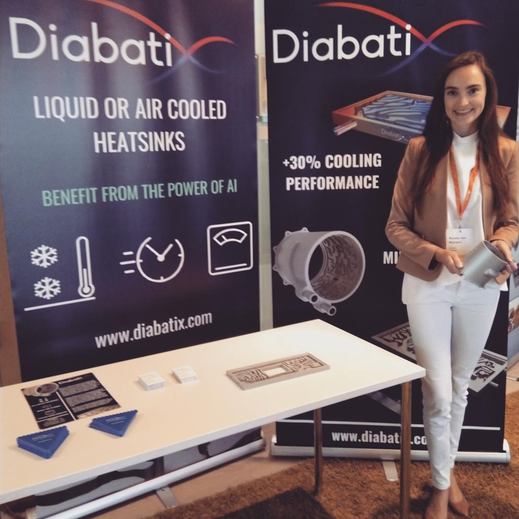 diabatix's tweet photo. Ready for day 2 @ Therminic 2018 #therminic #Stockholm #thermal https://t.co/SsKJD0SbZ4
