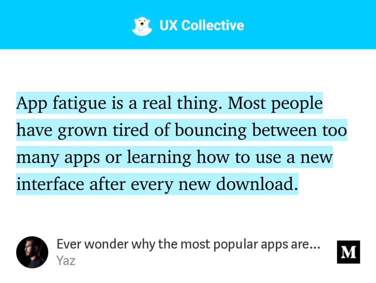 SlayterDesigns's tweet photo. "Ever wonder why the most popular apps are starting to look the same? It might be a good thing" - @atyazin https://t.co/DvnCbqdynU https://t.co/USAiZPb2VG