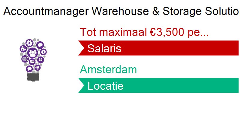 Bekijk deze #vacature! #Accountmanager Warehouse &amp; Storage Solutions in #Amsterdam. vacature.monsterboard.nl/-201073033.asp…