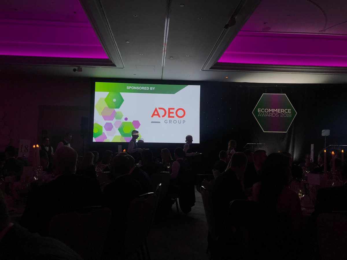 adeogroup's tweet photo. We had a fantastic evening at the @eCommAwardsLDN last night. Unfortunately we didn't win our category but we picked up some great insights to implement in our strategies for the future! 

#ecomawards #ecommerce https://t.co/92EyBhSED3