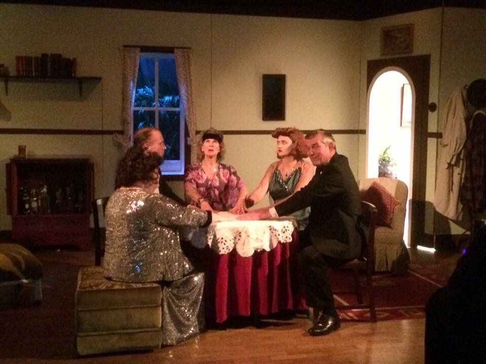 Blithe Spirit, 2nd performance tonight at @CodsallVHall! Bar and doors open at 7, for a 7.30 start! If you haven’t got your ticket yet, just turn up on the door. #localtheatre #codsall #WolverhamptonHour #Wolverhampton