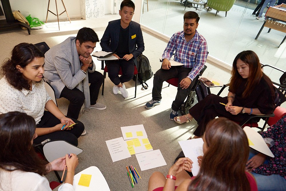 Placetocoach's tweet photo. #TPTC was very happy to receive MBA students in International Management of #ESCPeurope at #StationF !  
So much energy, #diversity, and #curiosity !  

Thanks very much to our presenters:  
Vincent Bernard from Brigitte 
Arnaud Vetillart from @Zenyway  
Anne Gérard from LIBELLUL https://t.co/6rULKLPiTo