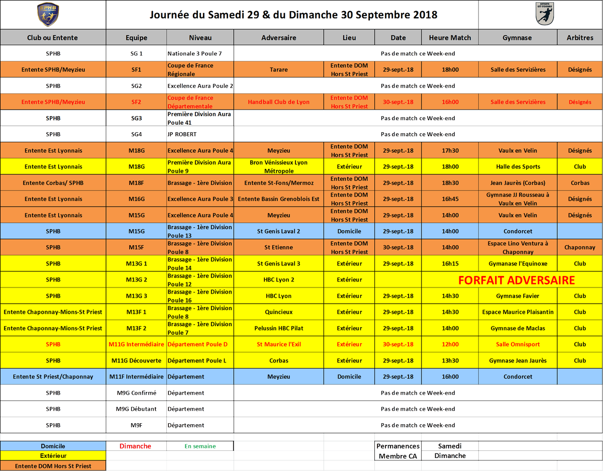 SPHBSaintPriest's tweet image. le programme du WE du 29/30 Sept 2018 c&apos;est ici!!
#SPHB
#GrandirEnsemble