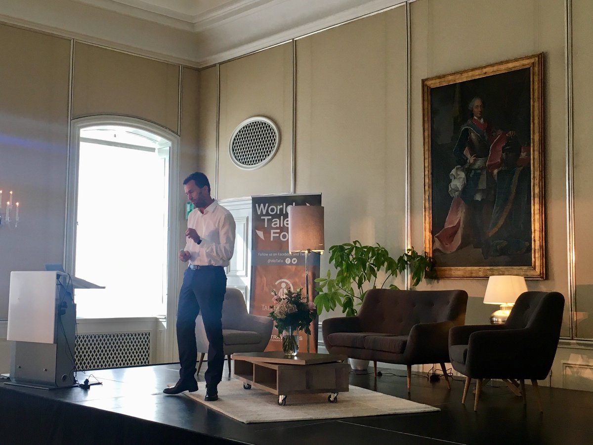 WoTaFo's tweet photo. Stephan Grabmeier sharing his New Work Innovation know-how at the @WoTaFo! https://t.co/amASY2DH1n