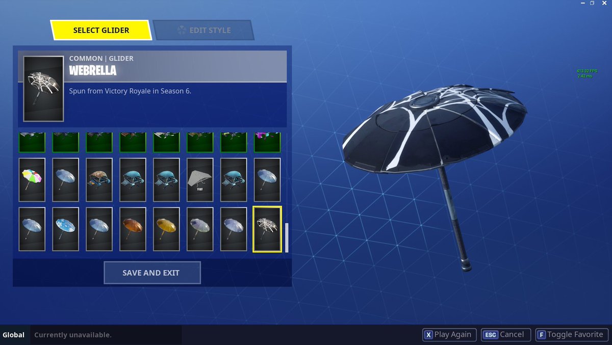 FortniteEsp_'s tweet photo. ¡Nuevo paragua filtrado que consigues cuando ganas una partida en la Temporada 6! #Fortnite https://t.co/DEY2XUdwzm