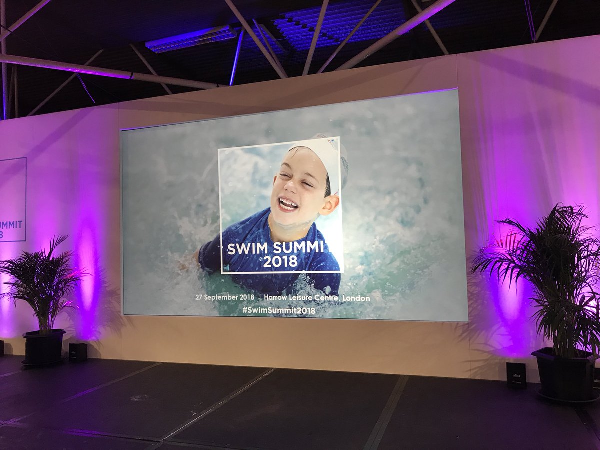MarathonSwims's tweet photo. The stage is set for the #SwimSummit 2018 with @Swim_England and the industry - looking forward to presenting #MarathonSwims https://t.co/hMRFi9MPZr