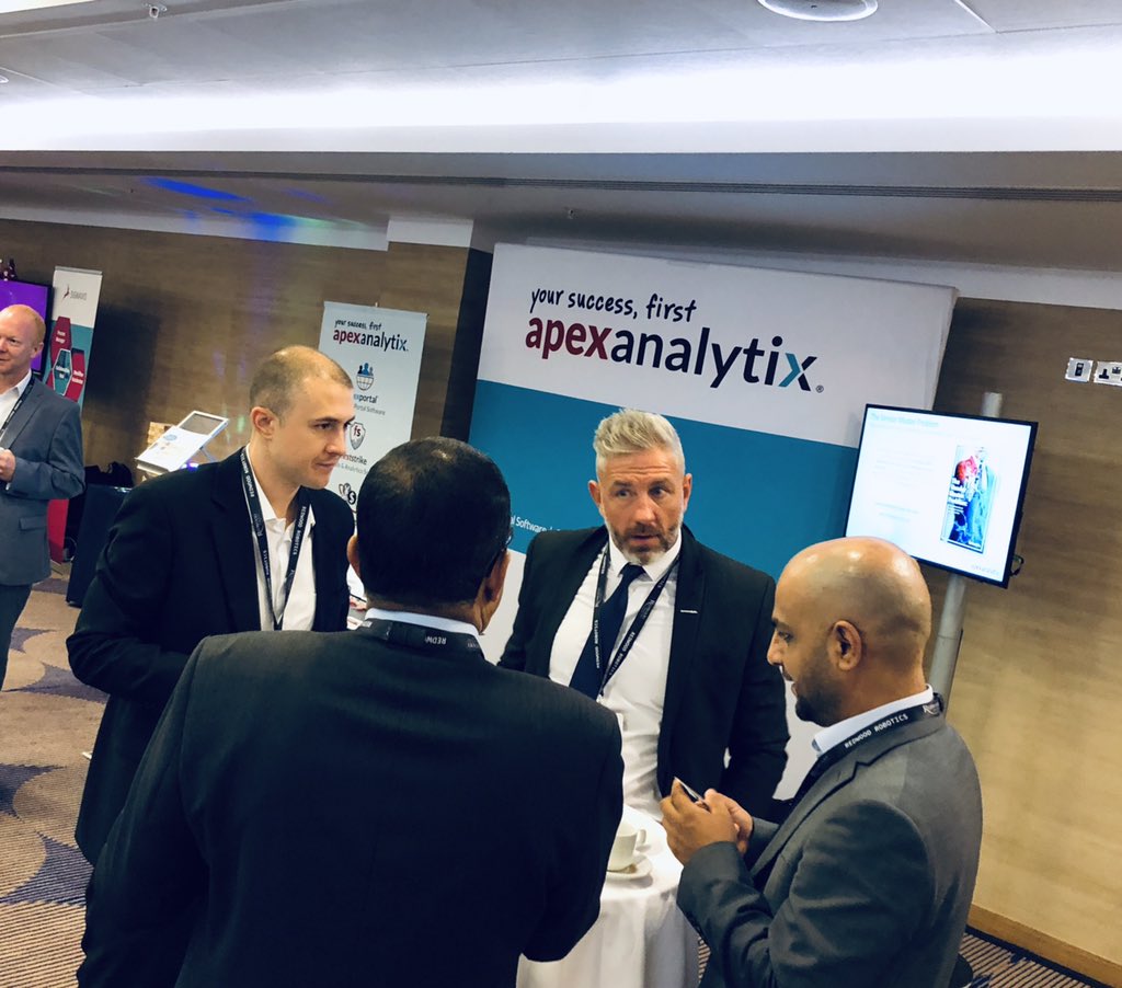 WakefieldLee's tweet photo. @APEX_Analytix are at SSL London, come by our booth for more information https://t.co/v2nthdMiut