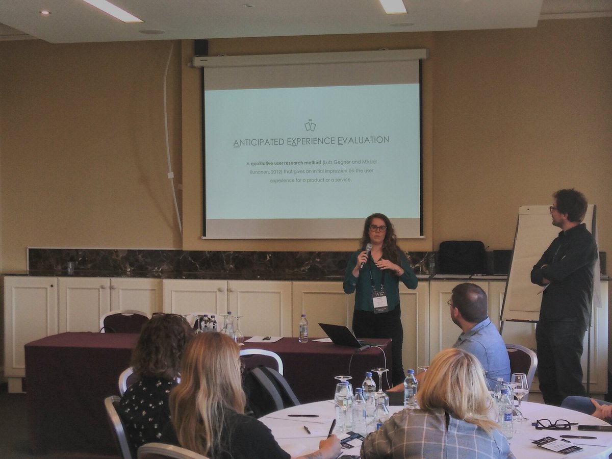 #Workshop: our design team is in #Dublin to take part in the <a href="/euroia/">EuroIA #EuroIA23</a> conference &amp; has the pleasure to animate a workshop to share their insights about the use of the AXE method un #UxDesign. Shout out to <a href="/Lyoko4TW/">Sylvie Daumal</a> <a href="/noellelizabethL/">Noelle Lewkowicz</a> <a href="/arndbrts/">Arnaud Bartois</a> &amp; Mathieu Bourel!