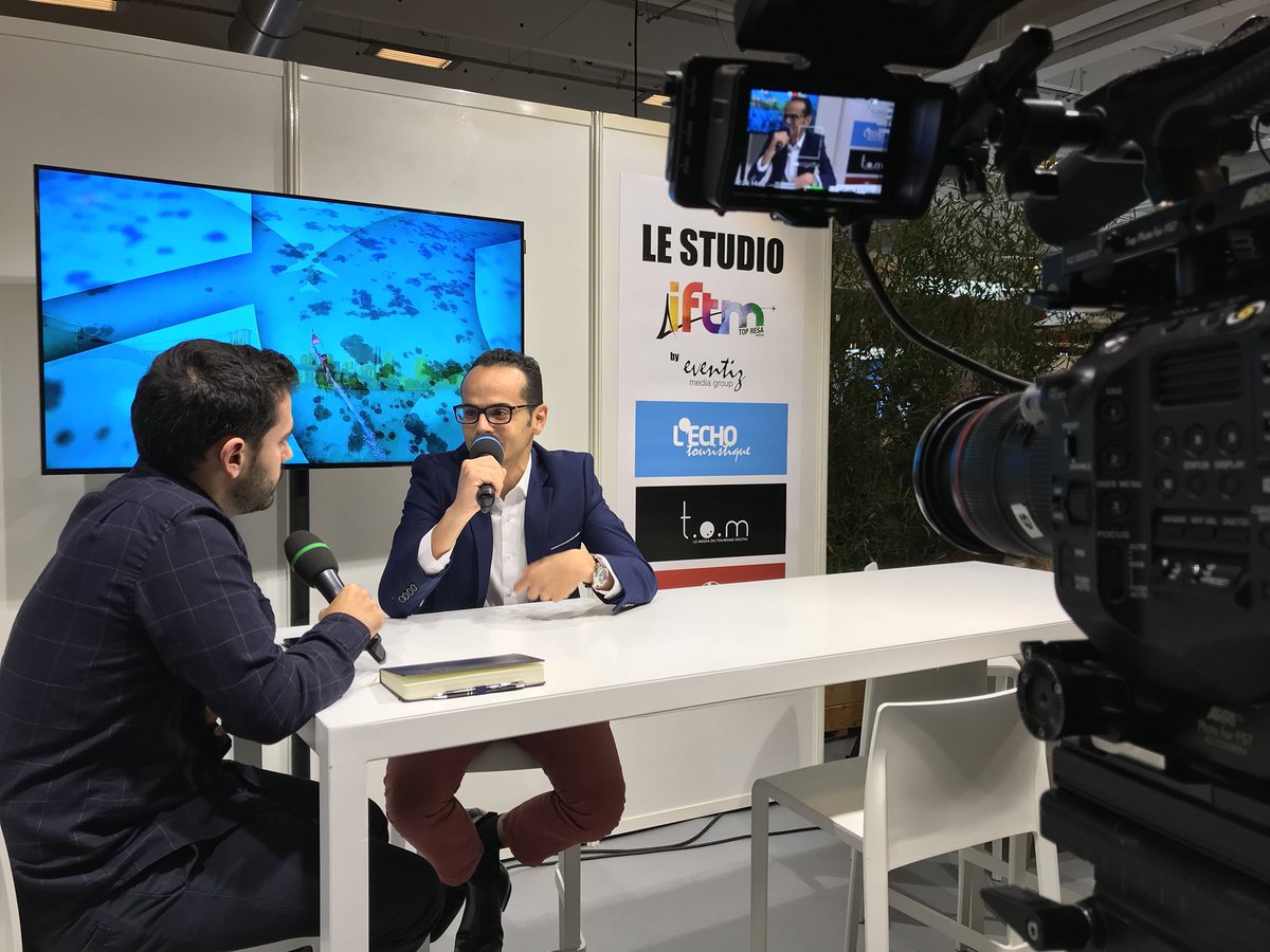 Rencontre avec Teimour Daly, CEO et confondateur de Sensego 🎥 #IFTM2018 #Startup