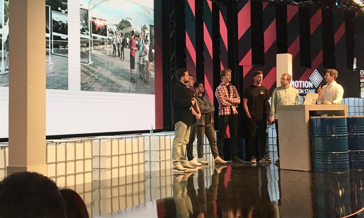 mikebite's tweet image. On stage @germanroamers Interesting #BehindTheScenes on #socialmedia at #photokina2018