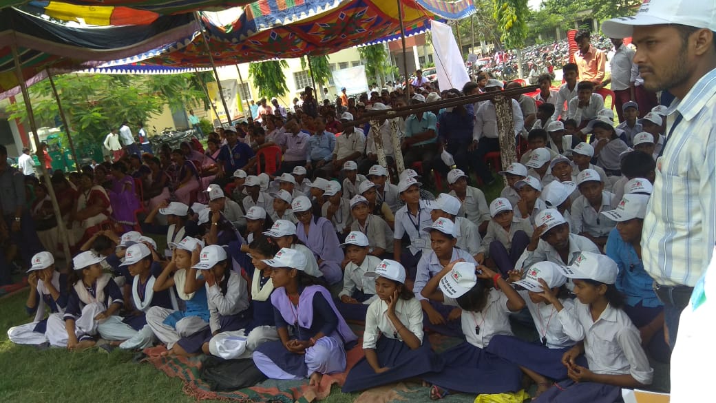 WOWVaishali's tweet photo. MASS MOBLIZATION IN SWACHHTA HI SEVA 2018 @LSBA_Bihar @MinofDWS @SHS 2018 #ZSBP https://t.co/JHYklvBN0K