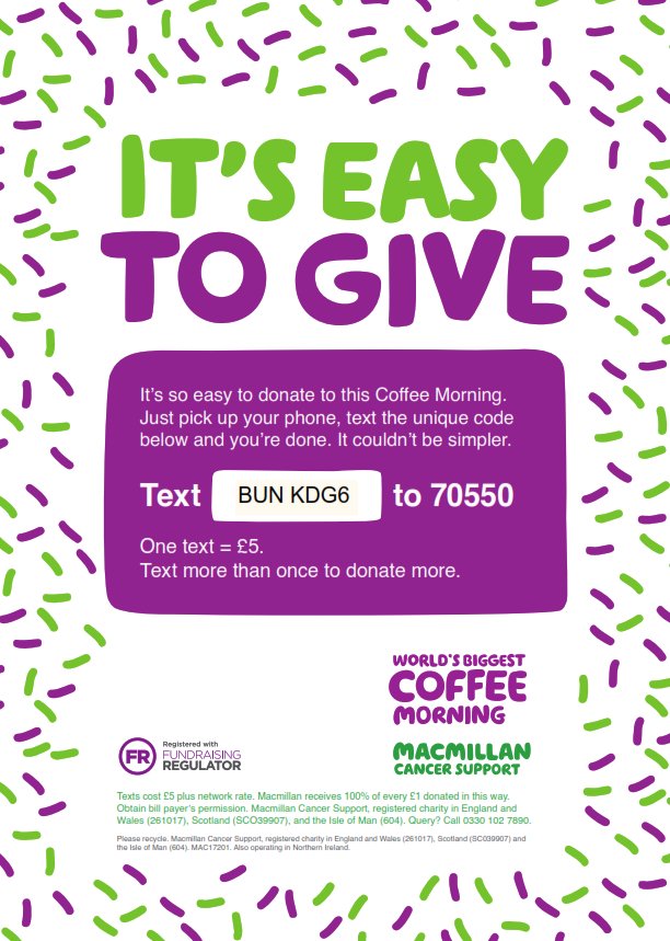 ColtmanBros's tweet photo. Only 1 more sleep to go... A glorious morning here in #Leicestershire &amp; preparations continue for our 2 #CoffeeMorning events on Friday &amp; Saturday. We look forward to seeing you over the next couple of days! Remember, every hot drink or slice of cake helps change someone's life! https://t.co/ywHLZLDbK3