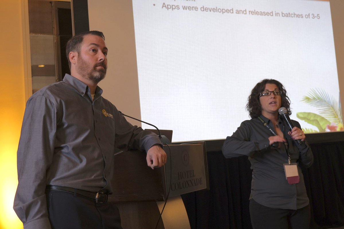 OneCallConcepts's tweet photo. More pictures from the 2018 @OneCallConcepts Users' Group Meeting!
A special thanks to Cathy Clark for being our lunch speaker yesterday! #UG18 https://t.co/fZ5lvCsSGT