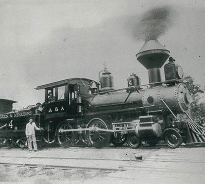 townofbiscoe's tweet photo. Want to learn the story about this train? Be sure to follow us on Instagram or Facebook to read the history! #beingbiscoe #tbt https://t.co/EETOqJbq0J
