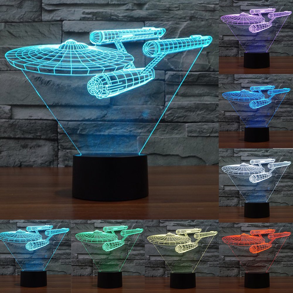 ledsandlightssa's tweet photo. #led #ledlighting #ledbulbs #ledbars #coolled #coolleds | #ledspotlamps #carleds #ledshopping #leds #ledstrips #ledflashlights | #lednightlights #ledtorches Star Trek Enterprise 7 Color LED Night Light https://t.co/DG7bvQRySD